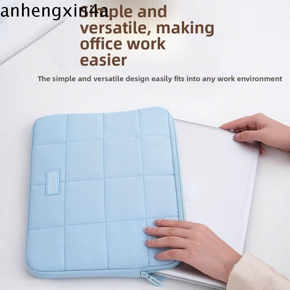 Bolsa Para Laptop ANHENGXIN , Notebook Com Grade Inchada De 14/15.6 Polegadas , Leve