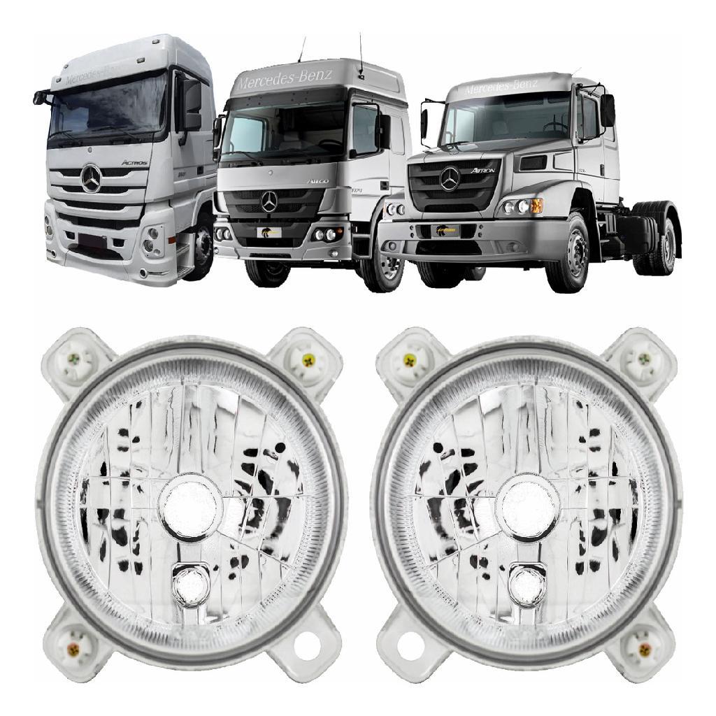 Par Bloco Óptico Farol Baixo Actros Atego Atron 2013 A 2021