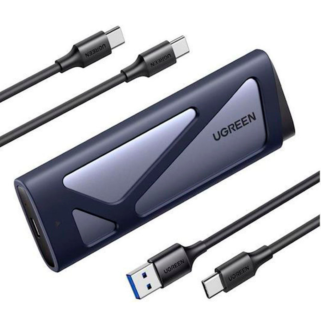 CASE PARA SSD M.2 EXTERNO TIPO C PARA NVME CINZA CM767 - 15813