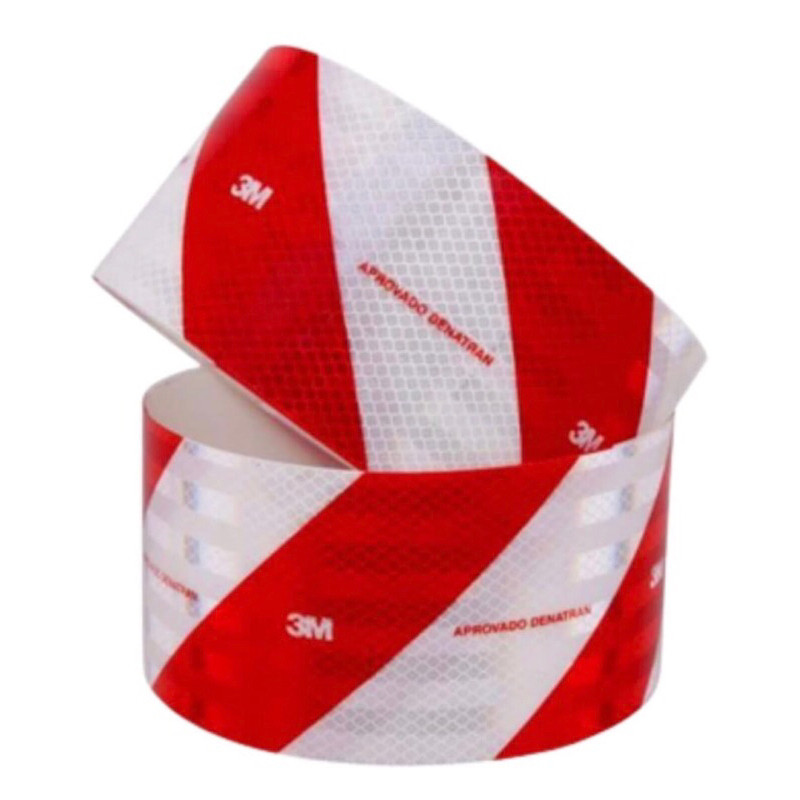 Faixa Refletiva Parachoque De Caminhão 3m 2,40m x 10cm Original