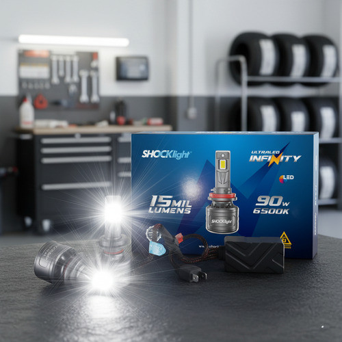 PAR ULTRALED INFINITY 15MIL LUMENS 6500K LANÇAMENT SHOCKLIGHT