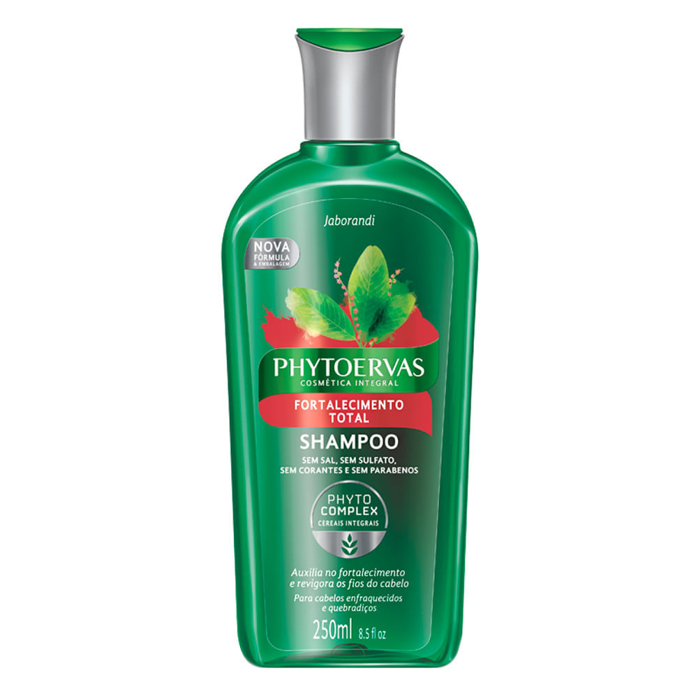 Shampoo Phytoervas Fortalecimento Total Sem Sal com 250ml em Oferta na Shopee