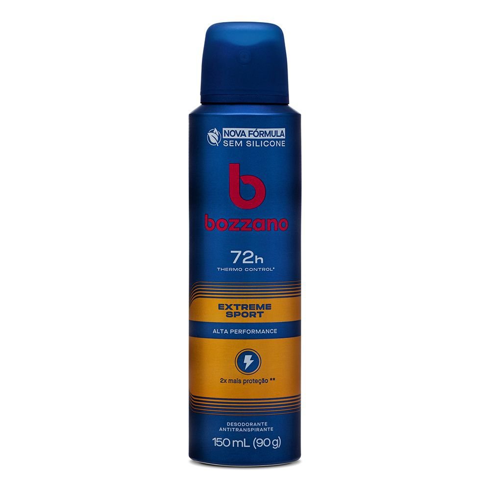 Desodorante Aerossol Masculino Bozzano Extreme 150ml em Oferta na Shopee