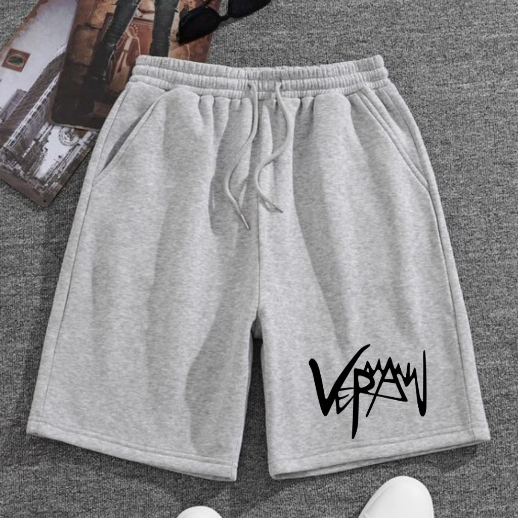 Short Bermuda Moletom Musculação Algodão Streetwear Casual Treino Academia Dia a Dia