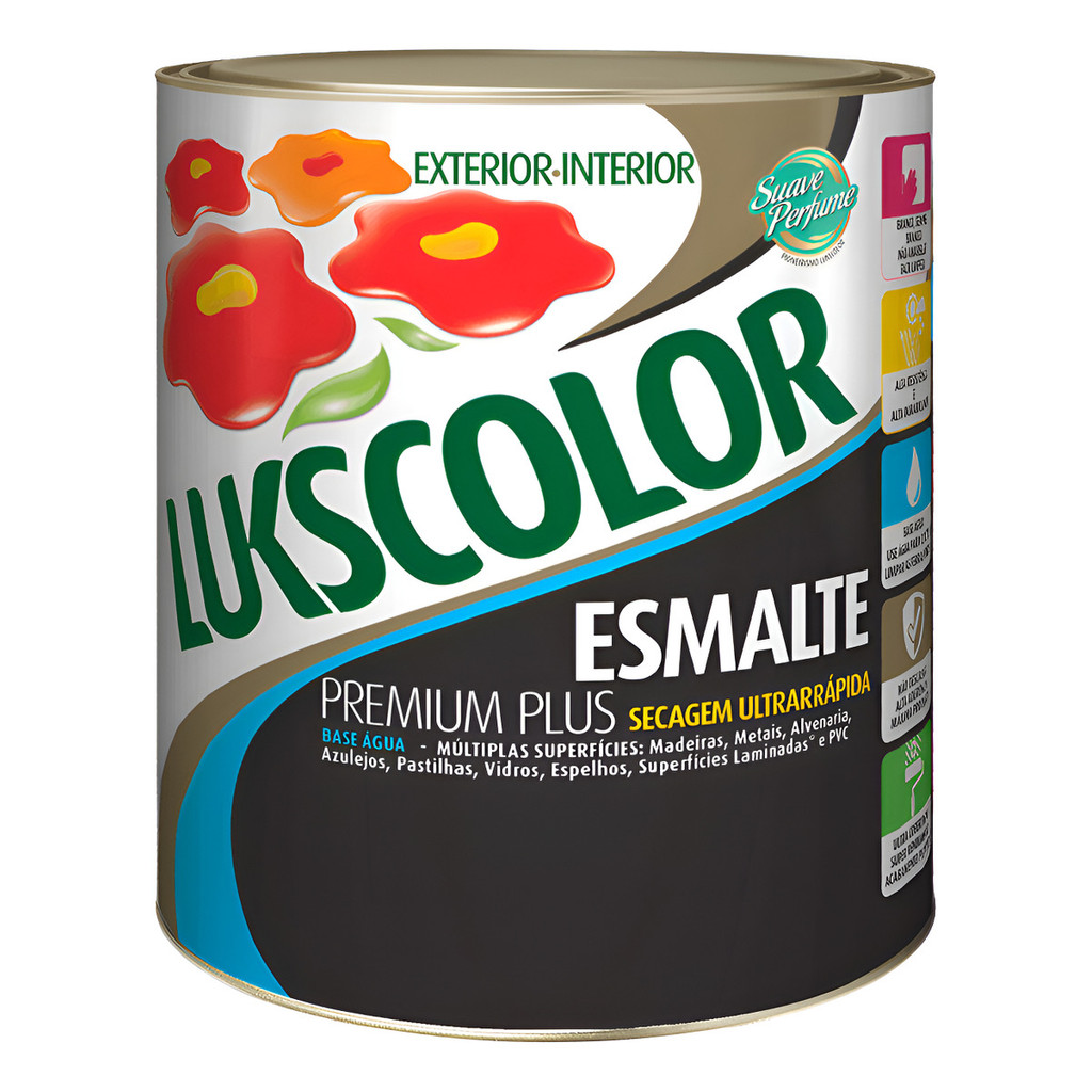 Tinta Azulejo Multissuperfície Pvc Base Água Lukscolor 900ml