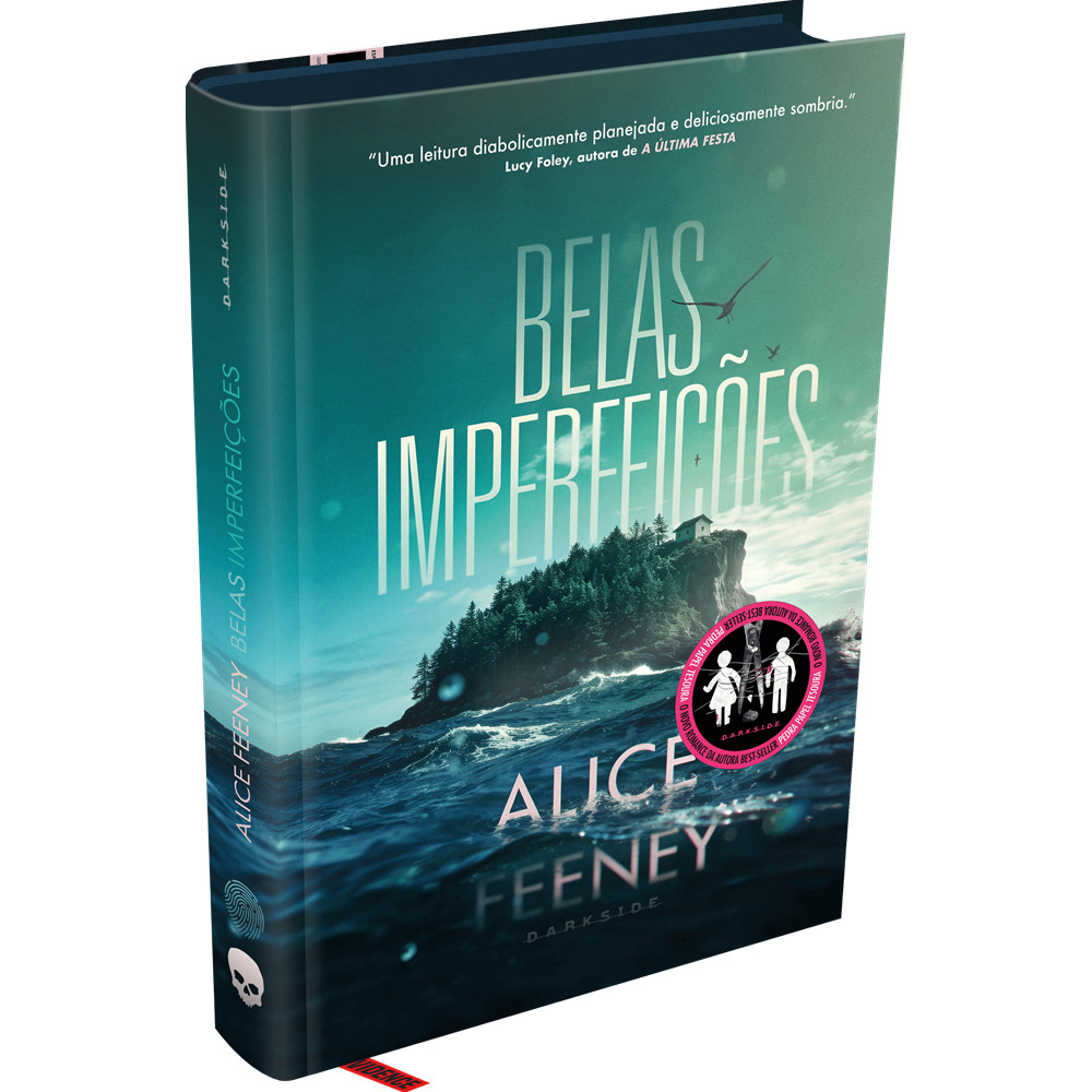 Capa do livro Livro - Belas Imperfeições - por Alice Feeney - Editora Darkside