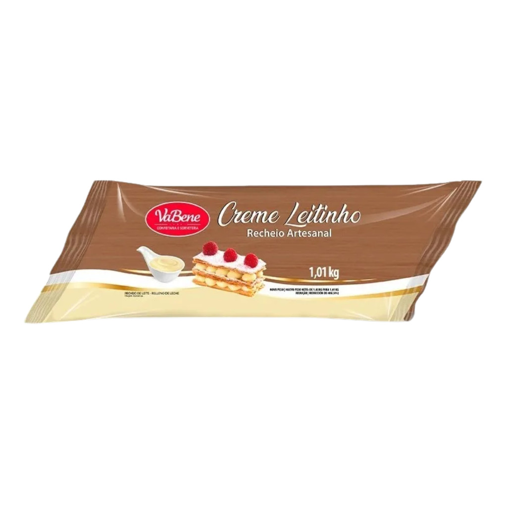 Creme Leitinho 1,01kg Recheio Artesanal Vabene Top em Oferta na Shopee