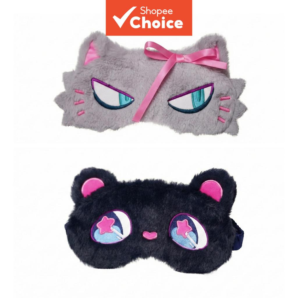  Máscara de Dormir de Pelúcia Alien Stage, Merch Oficial de 3o Aniversário do Anime ALNST, Fantasia Cosplay