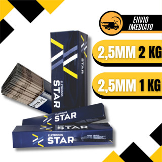 2KG Eletrodo Revestido 6013 3,25mm Cinza Solda Aço Carbono Todas as Posições em Oferta na Shopee