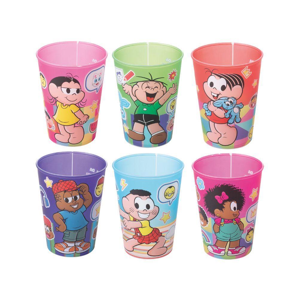 Copo Turma da Mônica 320 ml 1 Peça Sortido Plasútil