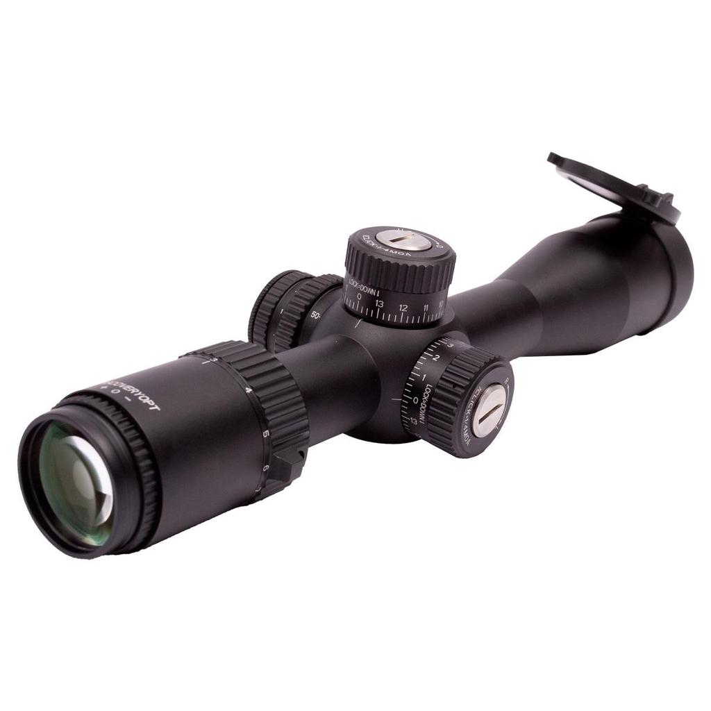 LUNETA DISCOVERY 3-12X42 LHD 3X A 12X 42 MM SFIR FFP PRIMEIRO PLANO FOCAL TRILHO 22MM
