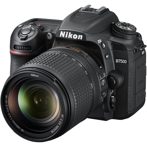 CÂMERA NIKON D7500 DSLR KIT COM LENTE 18-140MM