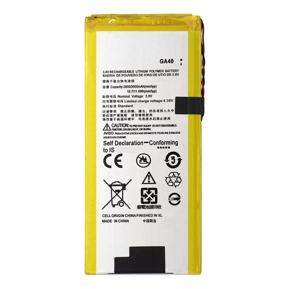 Bater1a modelo compatível GA40 para Moto G4 Plus XT1640 XT1626
