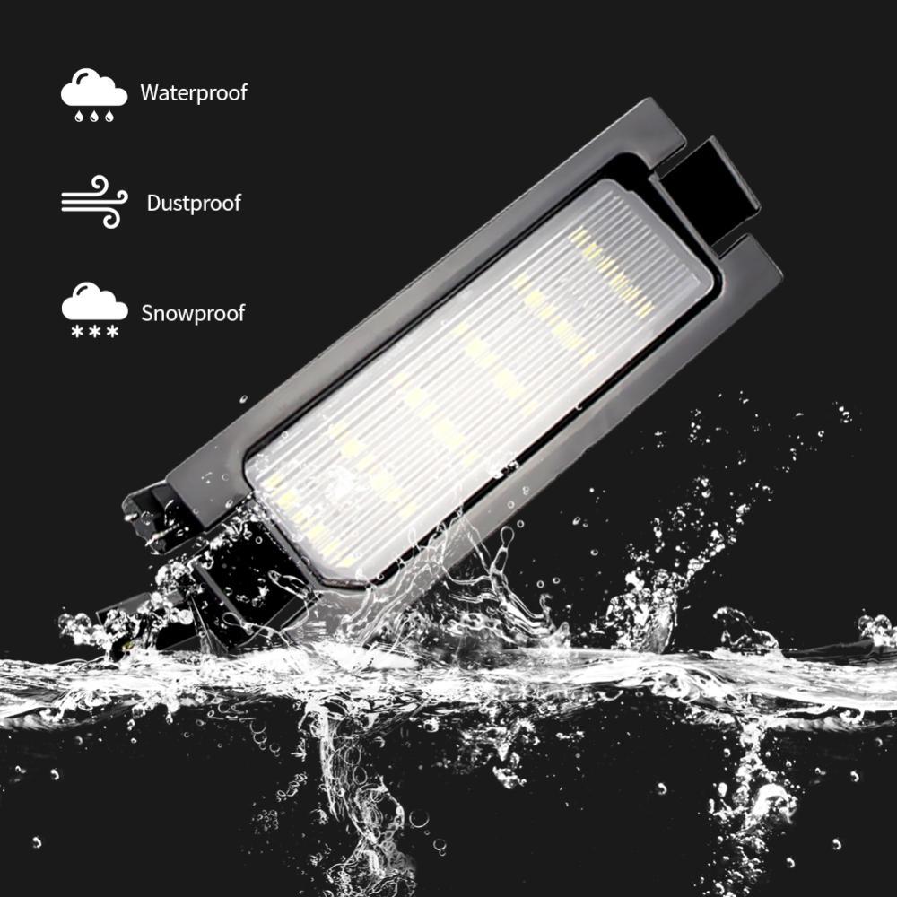 TKEY 1Pc Número Da Cauda Do Carro Luz Traseira Lâmpada Livre De Erros LED Placa De Licença Para Kia Ceed JD ED Hyundai I