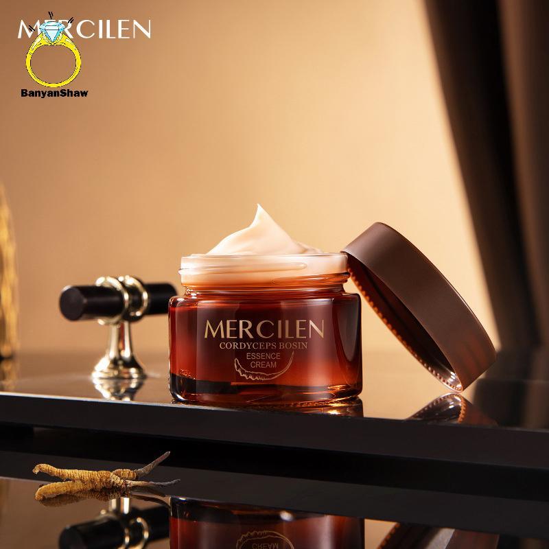 [BANY] Cordyceps Bosonin Creme Facial Loção Cuidados Com A Pele Firmador Lifting Contorno Promove Colágeno Empower Elast