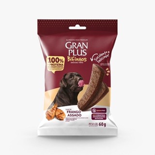 Bifinho GranPlus Para Cães Sabor Frango Assado 60g em Oferta na Shopee