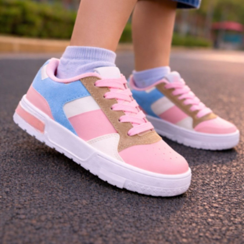 Tênis infantil Menina e Menino Casual Skate Estiloso