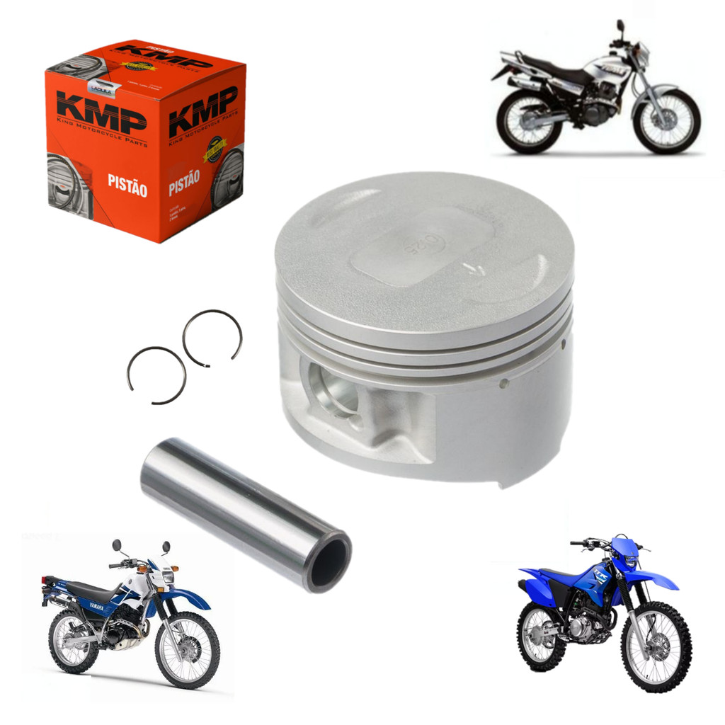 Pistão Xt Tdm 225 Ttr 230 Std 0.25 0.50 0.75 1.00 1.25 Kmp