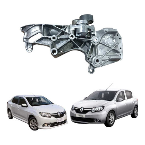 Suporte Compressor Alternador Logan  Sandero 1.6 8v 2014 A18
