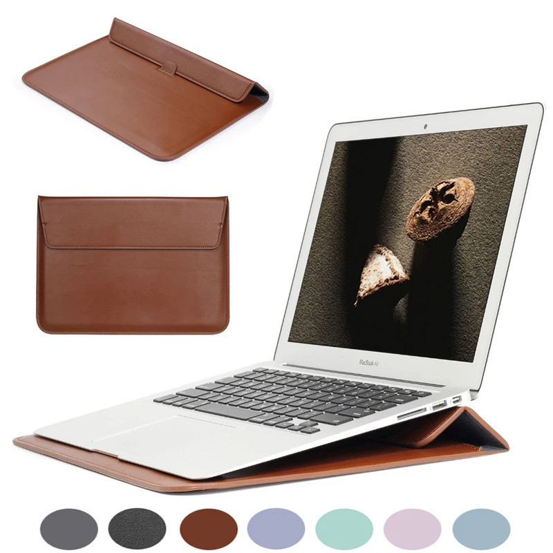Bolsa Para Laptop Macbook Air 13 , Capa M1 M2 M3 15 Com Suporte , Notebook Pro 14 16 M5 M4 xiao mi