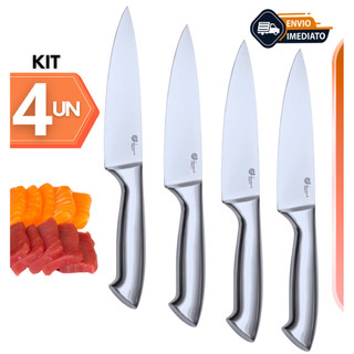 Faca Peixeira 6" 26,5cm Profissional Peixaria Açougueiro Churrasco Gourmet