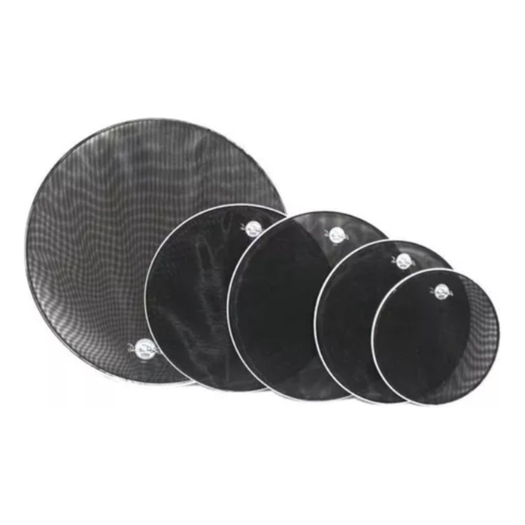 Kit De Peles Mudas Silent Head - 8 10 12 14 14 E Bumbo 20