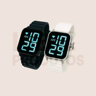 Kit 2 Relógios Led Á Prova D'agua Unissex Esporte Feminino e Masculino em Oferta na Shopee