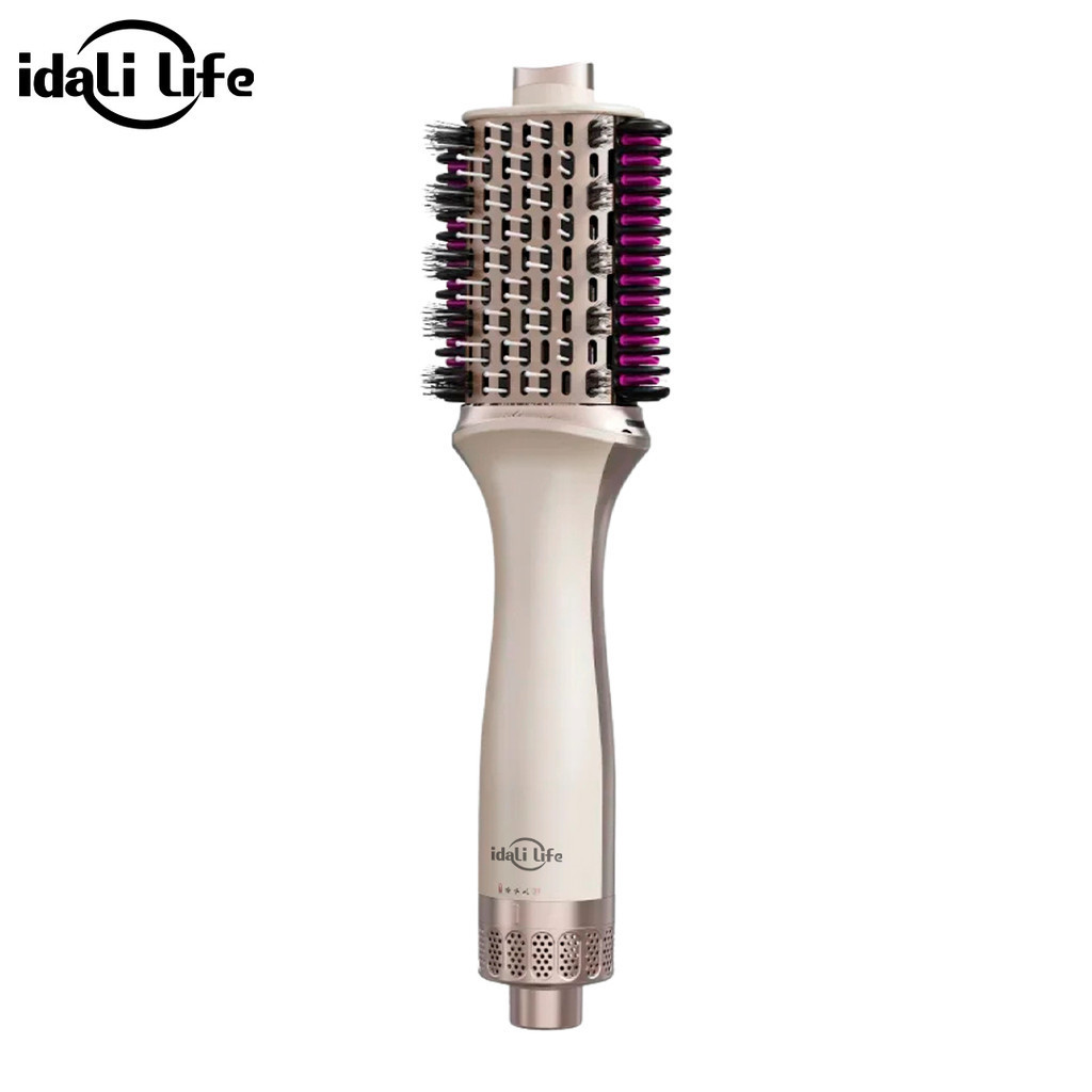 Escova Secadora 3 em 1 Alisadora Profissional 1000W 110V IDALI LIFE em Oferta na Shopee