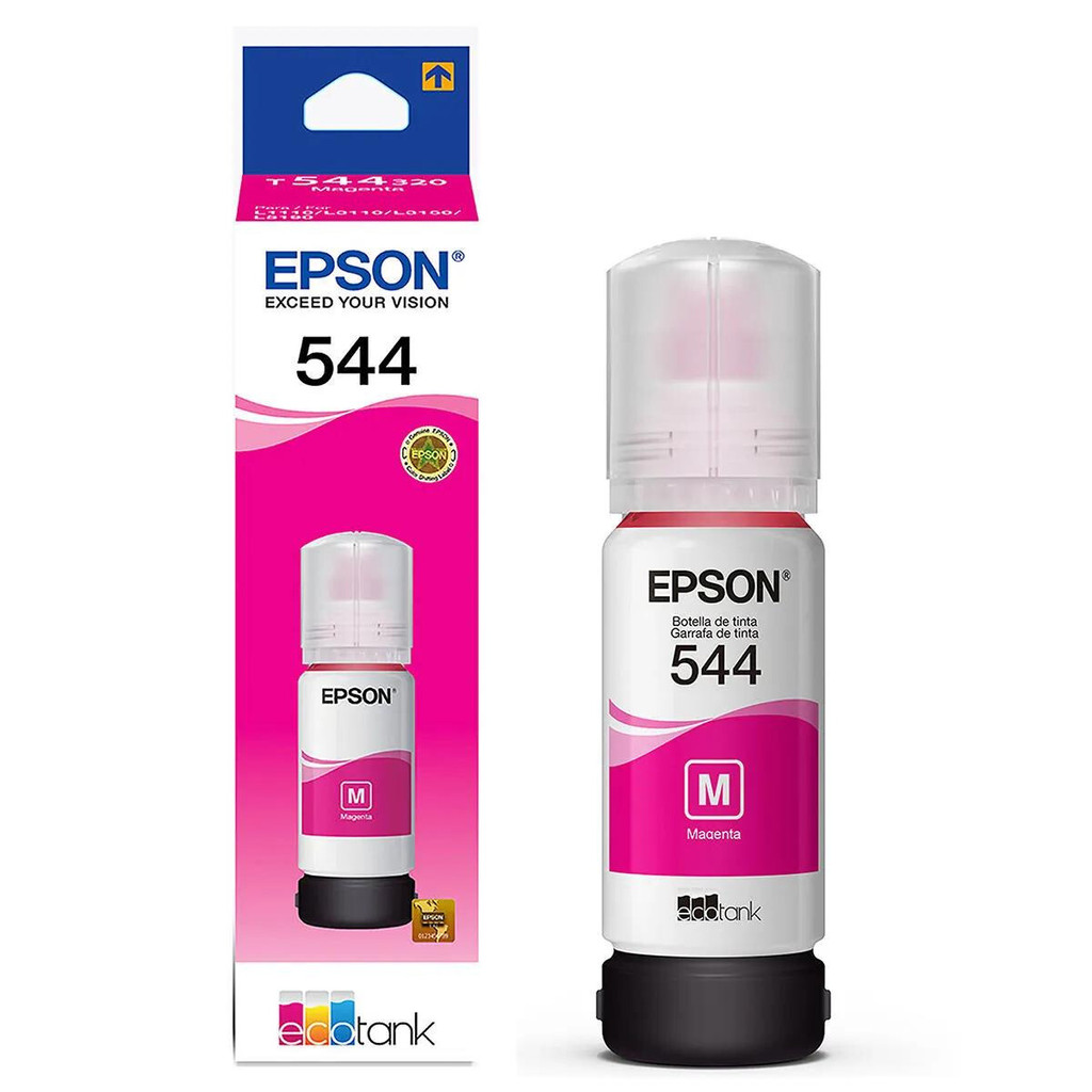 Garrafa para Ecotank magenta T544 - T544320 - Epson PT 1 UN