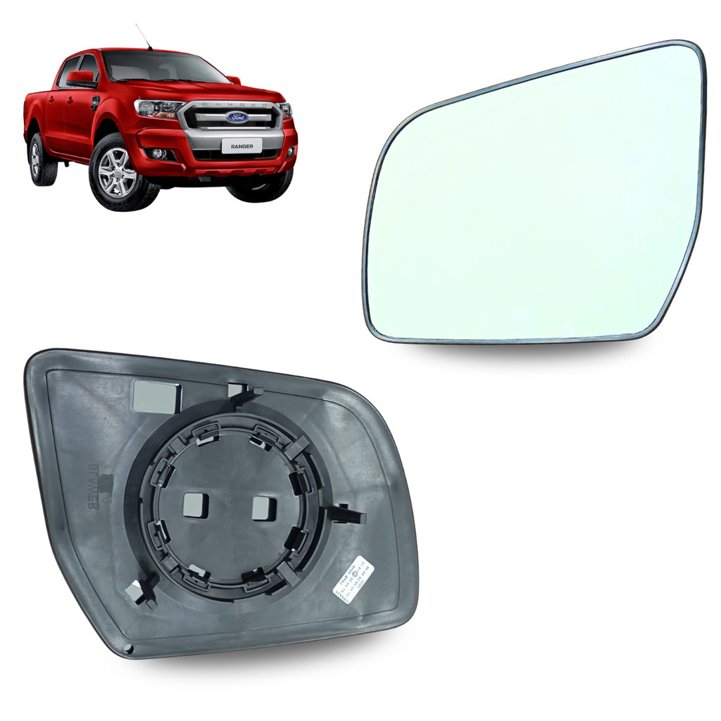 Vidro Lente Retrovisor Esquerdo para Ranger 2013...2020