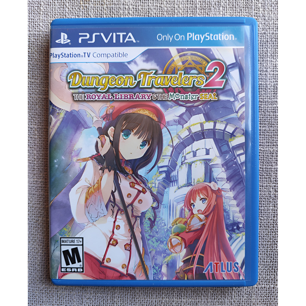 Dungeon Travelers 2 The Royal Library E The Monster- Ps Vita