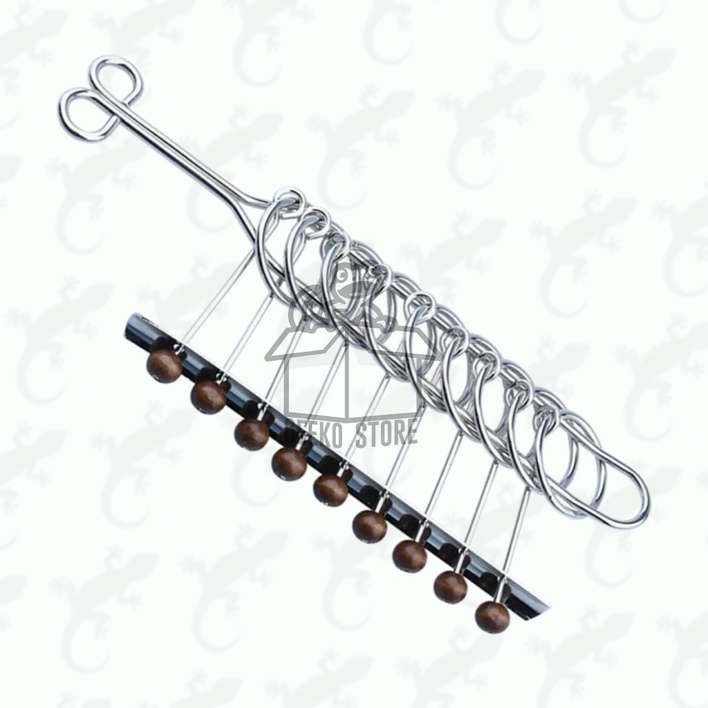 Quebra Cabeça Metal Agulha 9 Argolas - Original