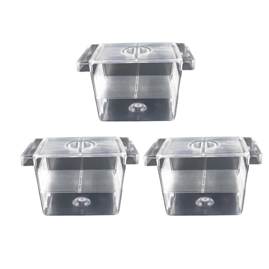 3 Criadeira Acrilica CH-01 Peixes Aquario Lebiste Guppy Beta