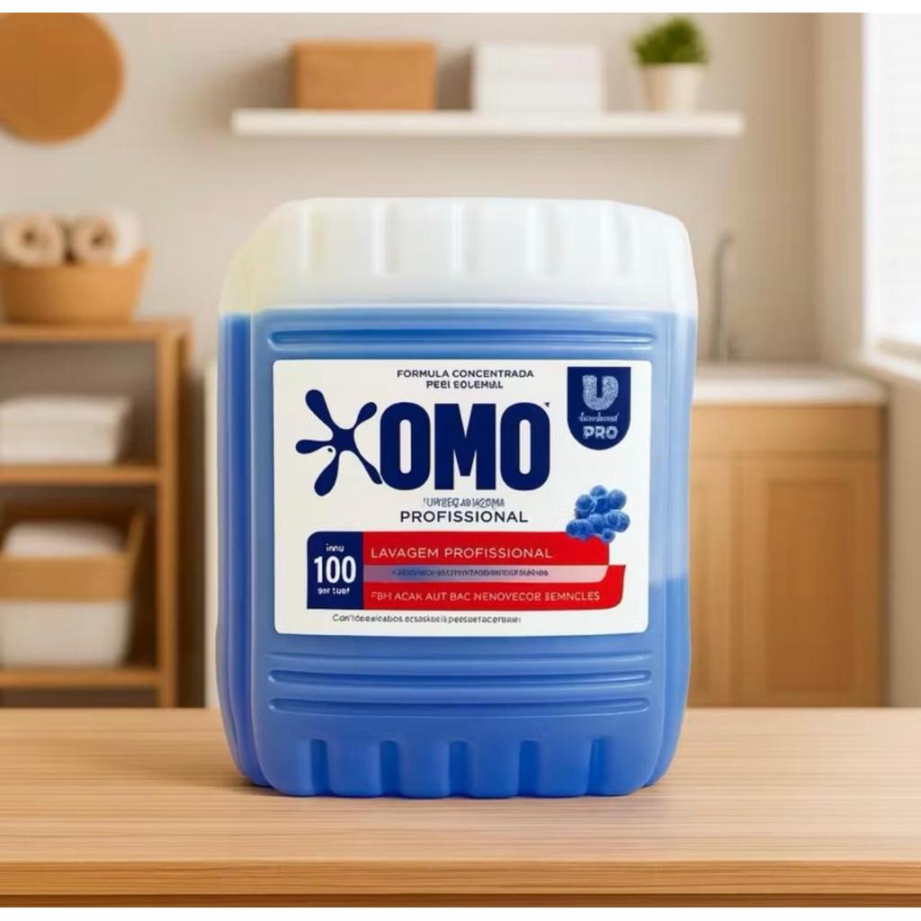 Imagem LAVA ROUPA LÍQUIDO 5L GALÃO OMO PRO SUPER CONCENTRADO IDEAL CASA LAVANDERIA