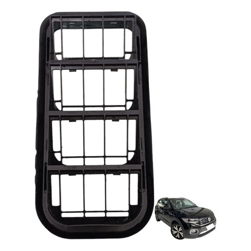 Difusor Ar Carroceria Traseiro Lateral Vw Tcross 2021 2022
