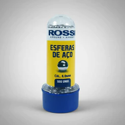 Esferas de Aço Tubete Premium Rossi 6mm 100un