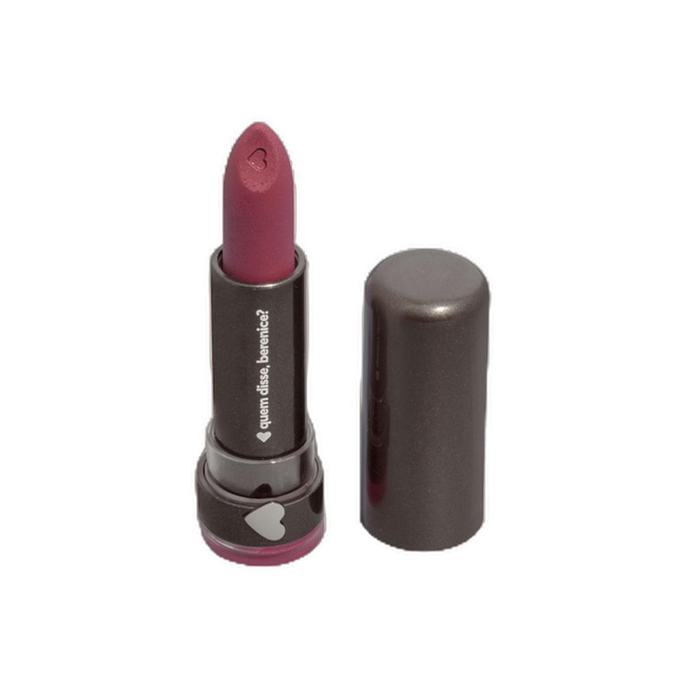 Quem disse, Berenice? Batom Mate Alta Pigmentação Vinho Malvenito 3,8g em Oferta na Shopee