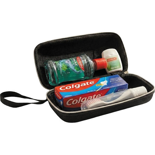 Kit Viagem Higiene Bucal Colgate Completo Com Estojo Rígido Viagem em Oferta na Shopee