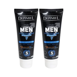 Kit 2 Creme Depilatório Men Corporal Masculino Depimiel