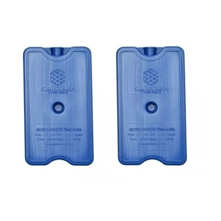 Kit 2 unidades Placa Gelo-x Gel Rígido Reutilizável 500ml 17x10x3cm em Oferta na Shopee