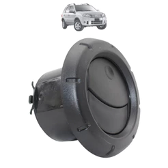 Difusor de Ar Painel Ecosport 2008 A 2012 Preto Aro Preto