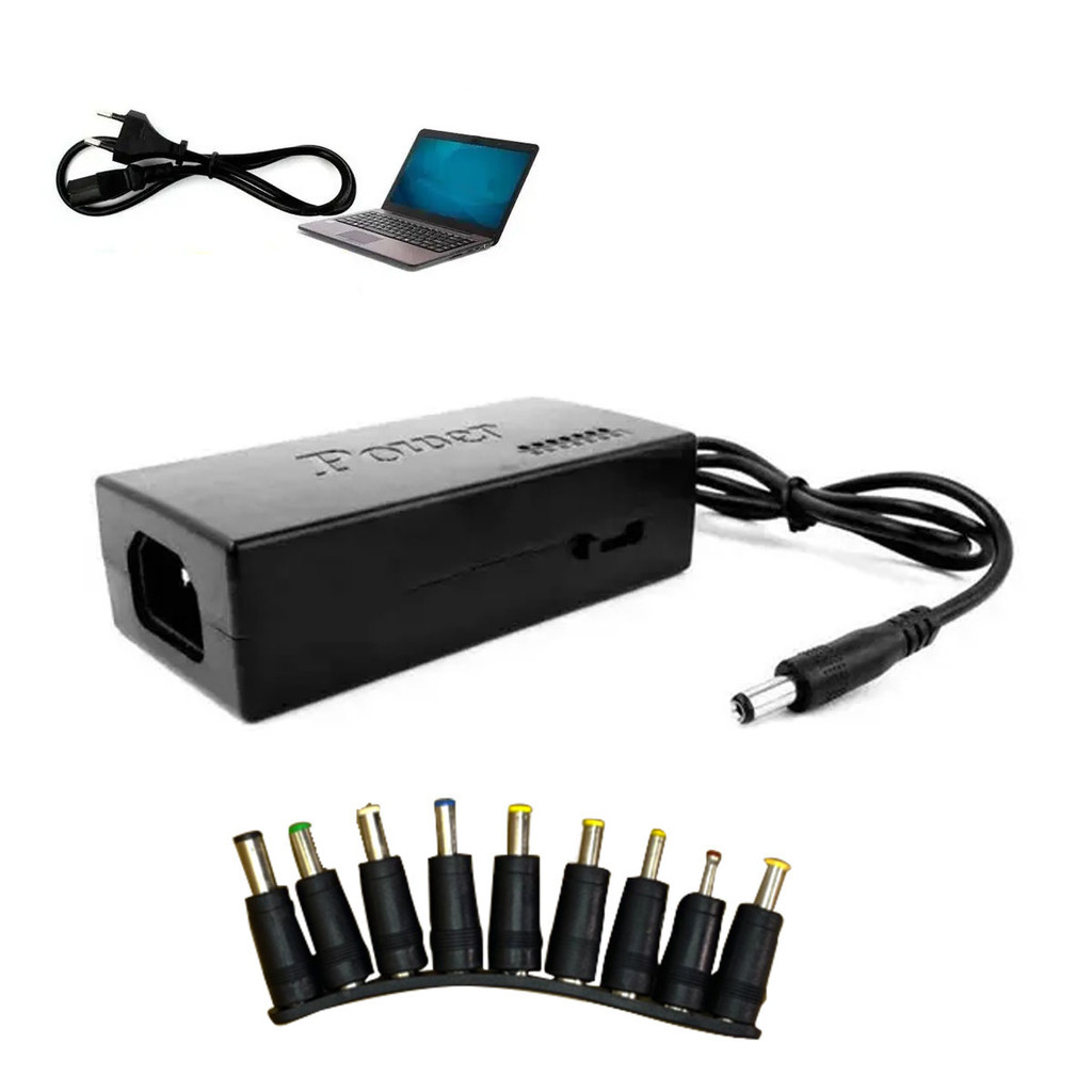Fonte Carregador Universal Notebook 120w Bivolt 10 Pinos