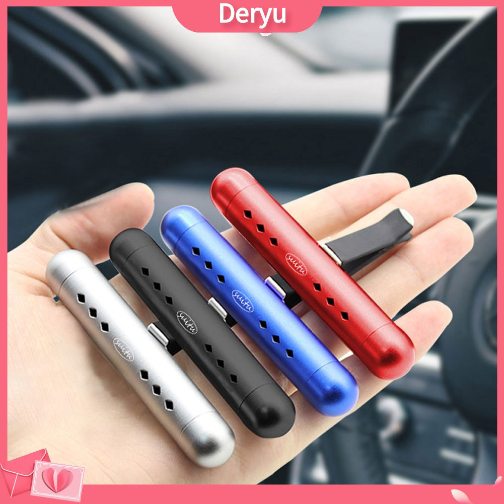 Deryu Difusor De Aroma E Perfume De Metal Para Saída De Ar De Carro