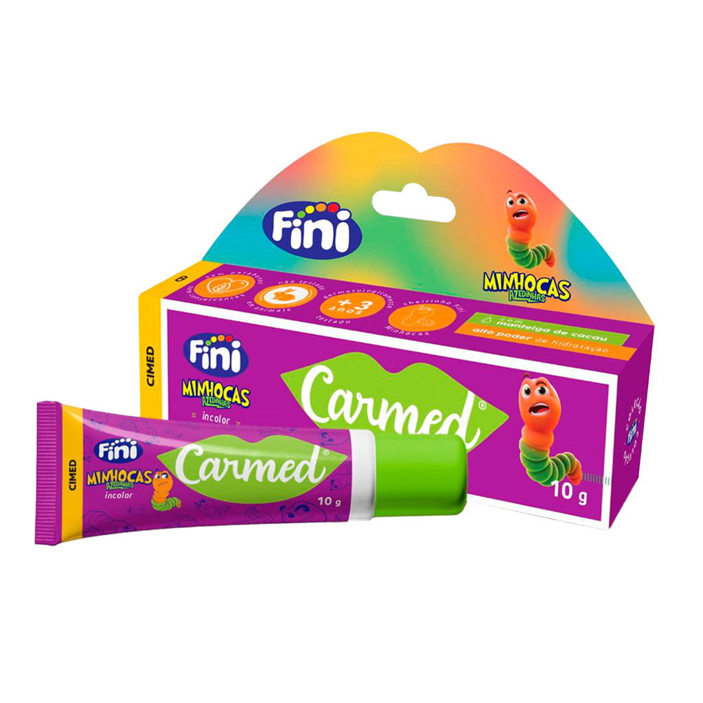 Imagem Carmed Fini Minhocas Azedinhas 10g
