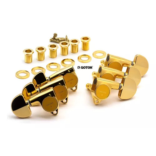 Tarraxa Gotoh Guitarra Violão Gotoh Blindada SG301-20 3+3 Dourada