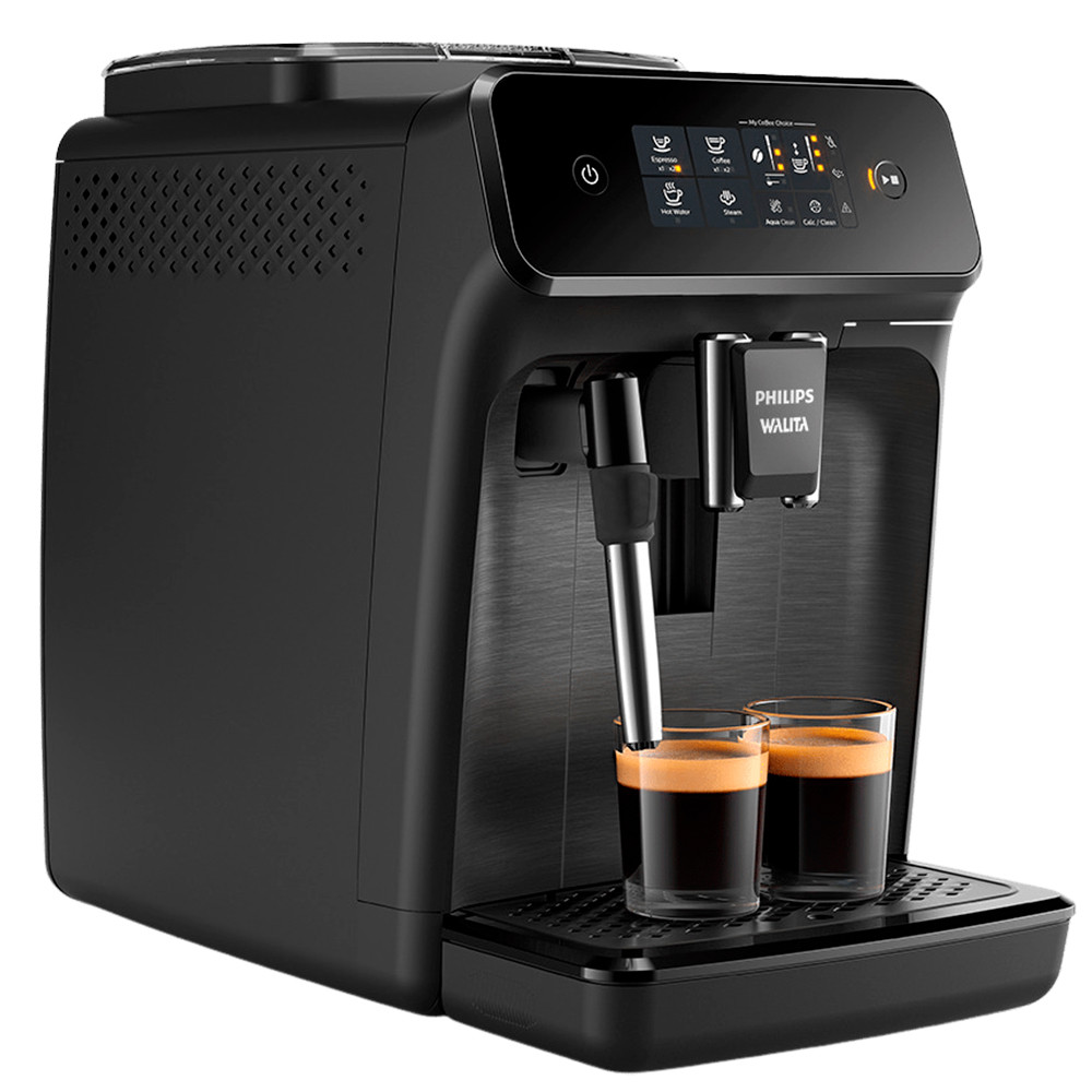 Imagem Cafeteira Philips Walita Series 1200 EP1220 Super Automática Preta 127V – Café em Grãos e Em Pó