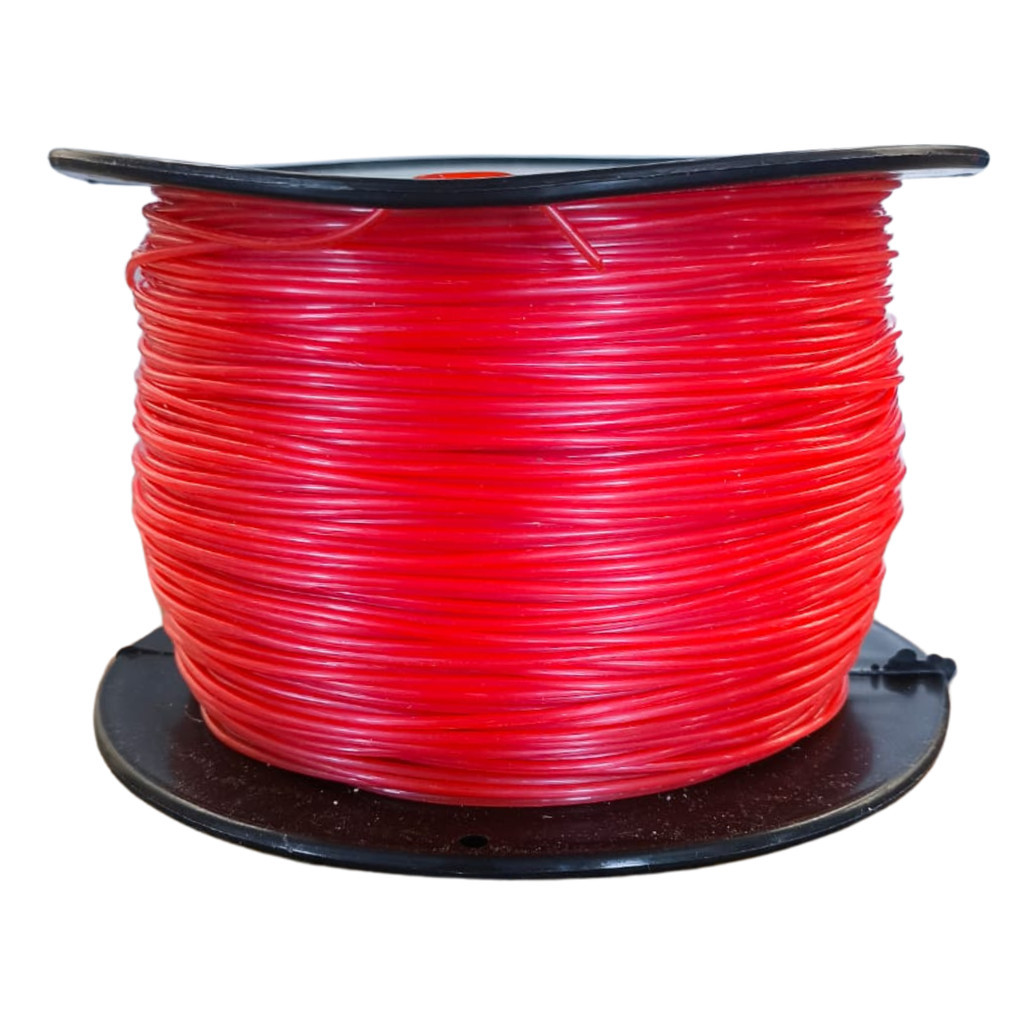 Fio Nylon Para Roçadeira 1,8mm Redondo Rolo Bobina 341m 1kg