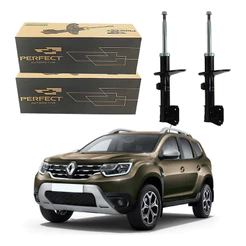 Par Amortecedor Dianteiro Duster 1.3 1.6 Manual 2021 A 2024