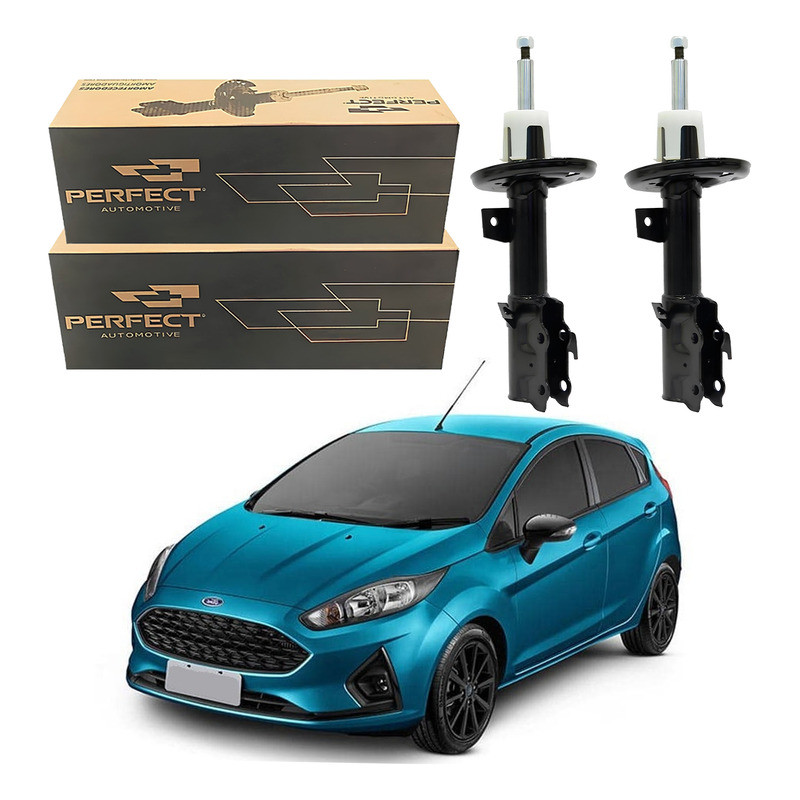Par Amortecedor Dianteiro New Fiesta 1.5 1.6 2018 A 2021