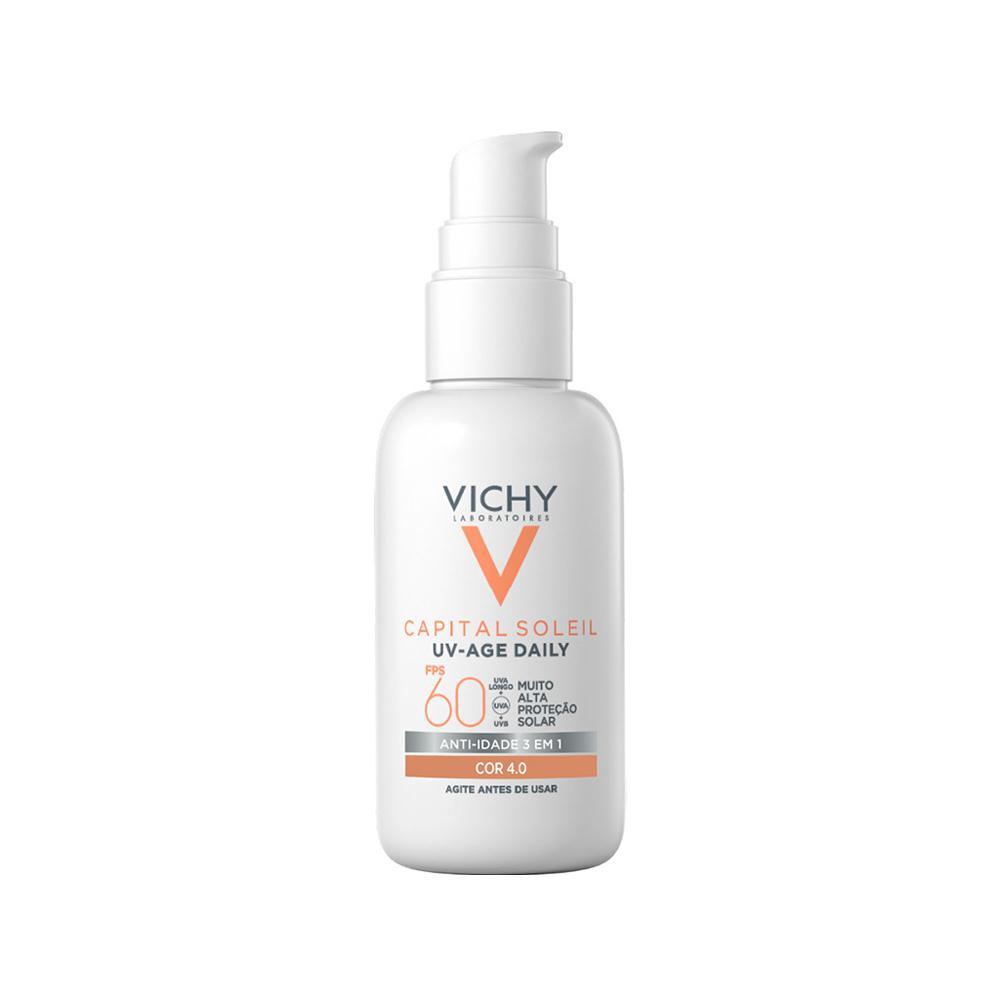 Vichy Capital Soleil Uv-age Daily Fps60 Cor 4.0 Protetor Solar Facial 40g